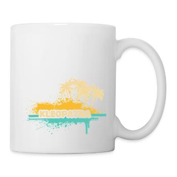 Urlaub Kleopatra - Tasse - Weiß - Rechts