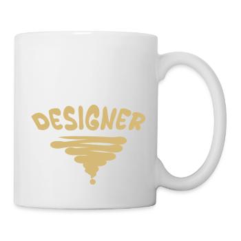 Designer as a profession - Mug - white - Right