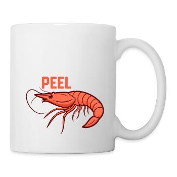 I'd Peel That Shrimp Lover Seafood - Tasse - Weiß - Rechts