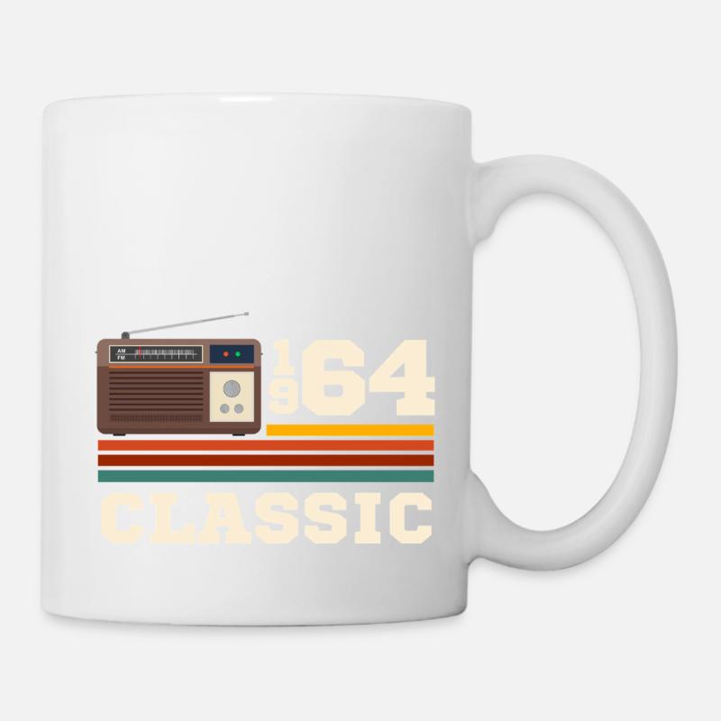 Jubiläum 1964 Retro-Klassiker - Tasse - Weiß