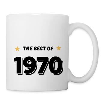 Das Beste von 1970 - Tasse - Weiß - Rechts