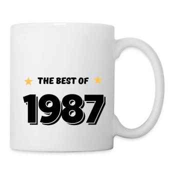 Best of 1987 - Mug blanc - blanc - Droite