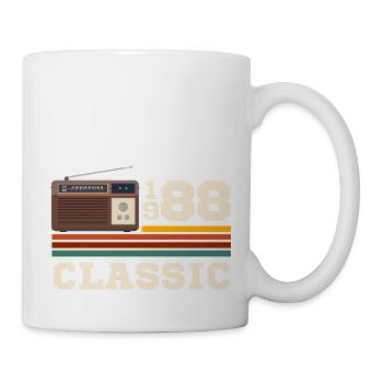 Anniversaire 1988 retro classic - Mug blanc - blanc - Droite
