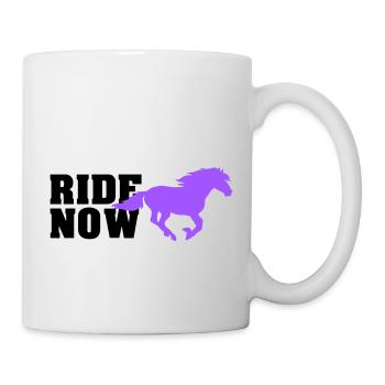 ride now - Mug - white - Right