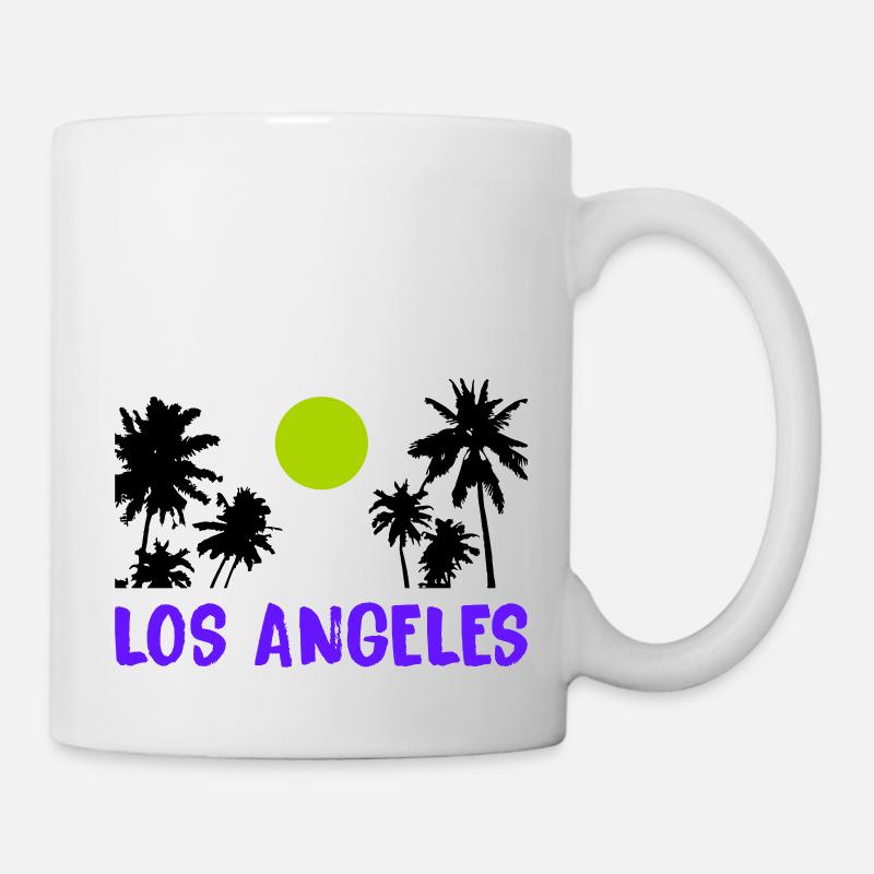 los angeles - Tasse - Weiß