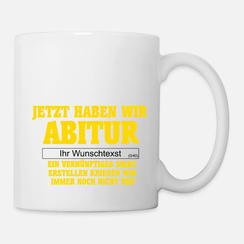 Abi Design - Mug blanc - blanc