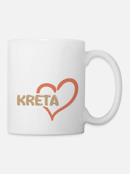 Kreta - Tasse - Weiß