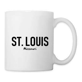 St. Louis - Missouri, USA, United States of America - Mug - white - Right