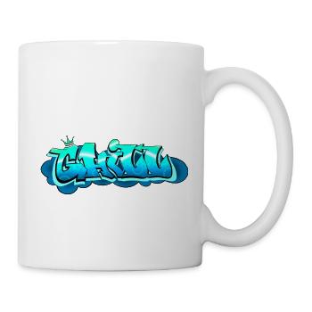 CHILL Graffiti Style – Cool & Urban - Mug - white - Right
