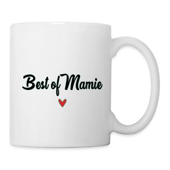 MAMIE. MAMAN. GRAND-MERE. FÊTE DES MÈRES - Mug blanc - blanc - Droite