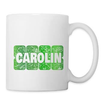 Vorname Carolin - Tasse - Weiß - Rechts