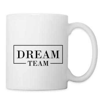 Dream Team - Tasse - Weiß - Rechts