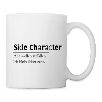 Side Character - Tasse - Weiß - Rechts