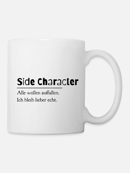 Side Character - Tasse - Weiß