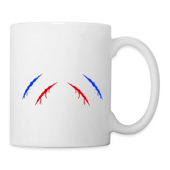 Griffes France 2 - Mug blanc - blanc - Droite
