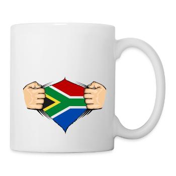 South Africa Flag Design - Mug - white - Right