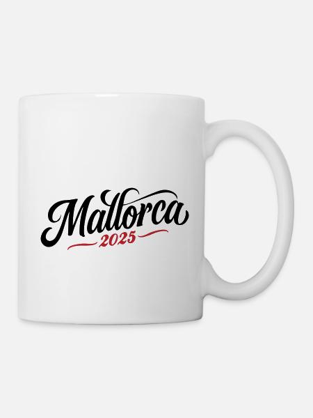 Majorque 2025 - Mug blanc - blanc