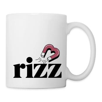Rizz Magnet: Attract Your Charm with Magnet Heart - Mug - white - Right