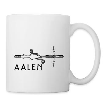 Fahrrad Aalen - Tasse - Weiß - Rechts