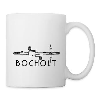 Fahrrad Bocholt - Tasse - Weiß - Rechts