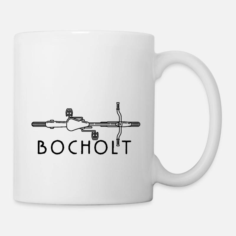Fahrrad Bocholt - Tasse - Weiß