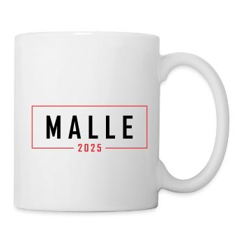 Malle 2025 - Mug blanc - blanc - Droite