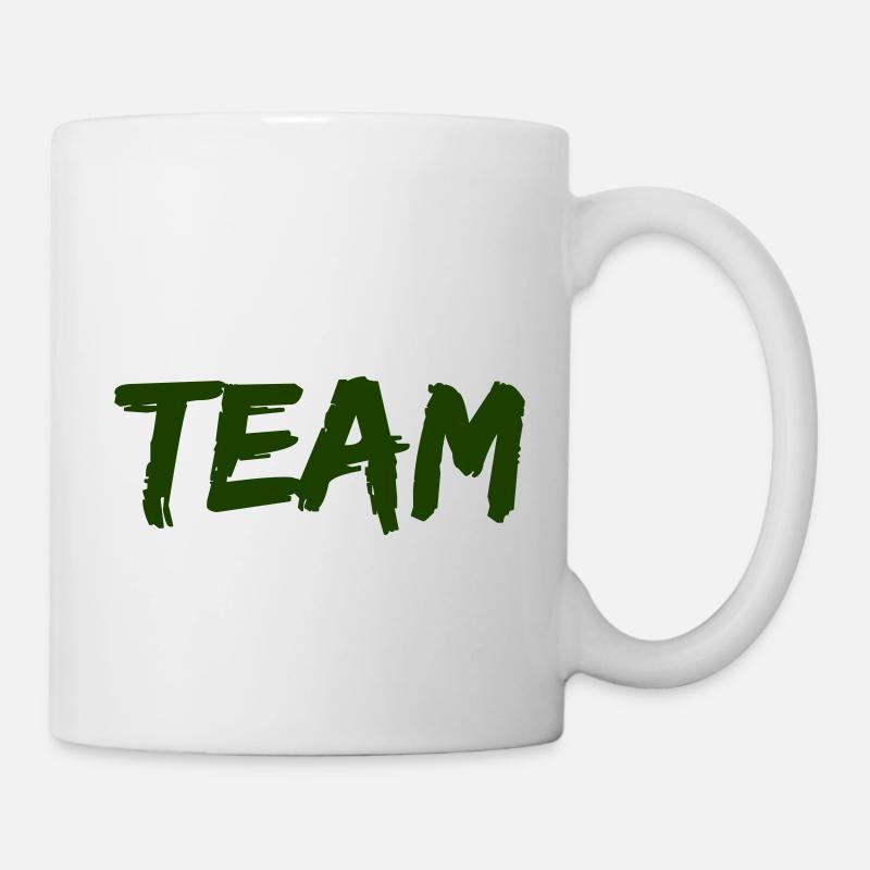 équipe - Mug blanc - blanc