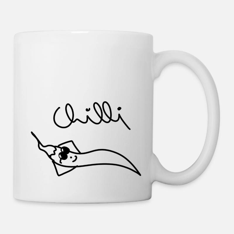 Chilli - Chilled Chili - Tasse - Weiß