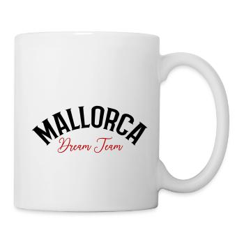 Équipe de rêve de Majorque - Mug blanc - blanc - Droite