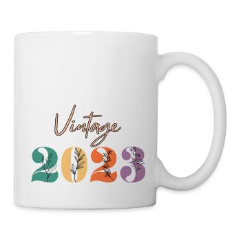 Vintage 2023 Floral - Mug - white - Right