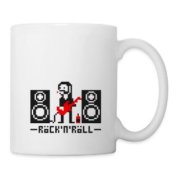 RöCK'N'RöLL - Tasse - Weiß - Rechts