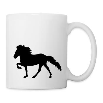 Tölt islandais - Mug blanc - blanc - Droite