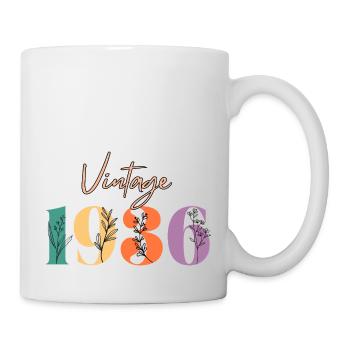 Vintage 1936 Floral - Mug - white - Right