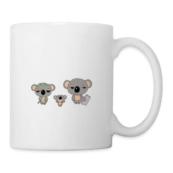 Koala Parenting Life - Tasse - Weiß - Rechts
