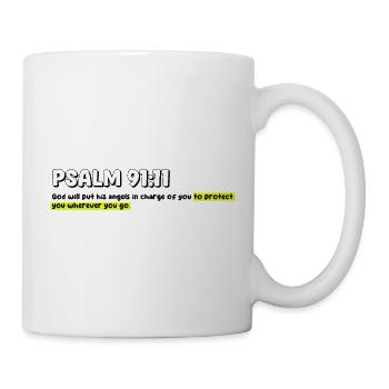Biblisches Zitat - Tasse - Weiß - Rechts