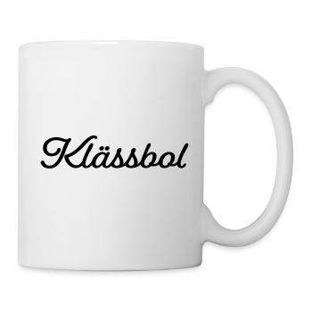 Klässbol noir - Mug blanc - blanc - Droite