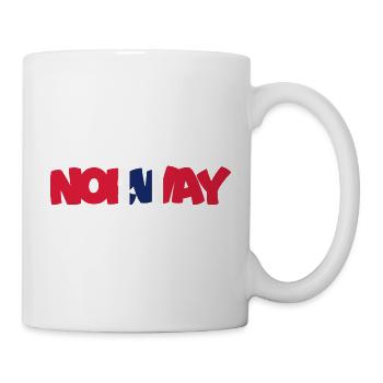 Norway - Norge - Norway - Flag - Scandinavia - Mug - white - Right