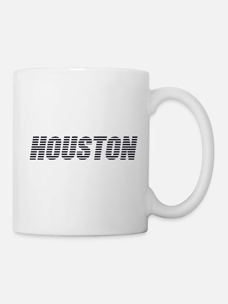 Houston Texas - Tasse - Weiß