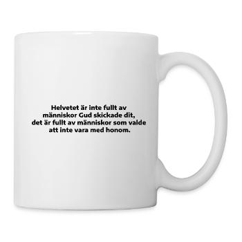 Human choice - Mug - white - Right