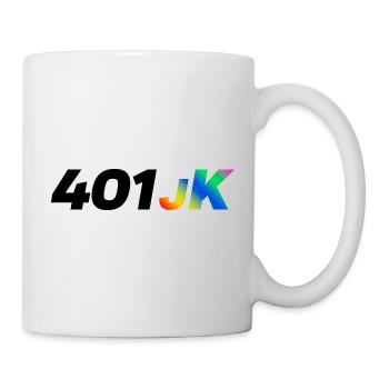 401JK Regenbogen Gradient - Tasse - Weiß - Rechts