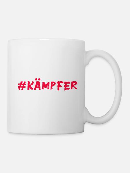 Kämpfer - Tasse - Weiß