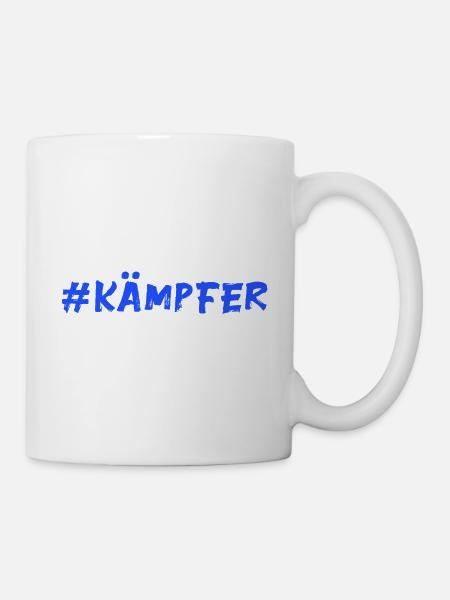 Kämpfer - Tasse - Weiß