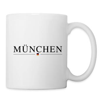 T-Shirt Munich – Joie de vivre bavaroise - Mug blanc - blanc - Droite