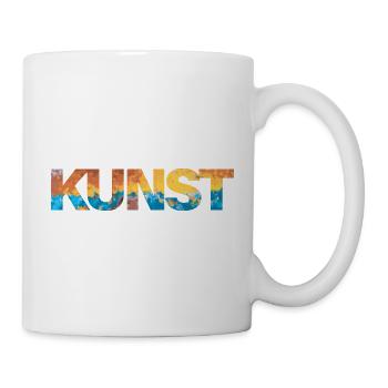 Kunst - Tasse - Weiß - Rechts