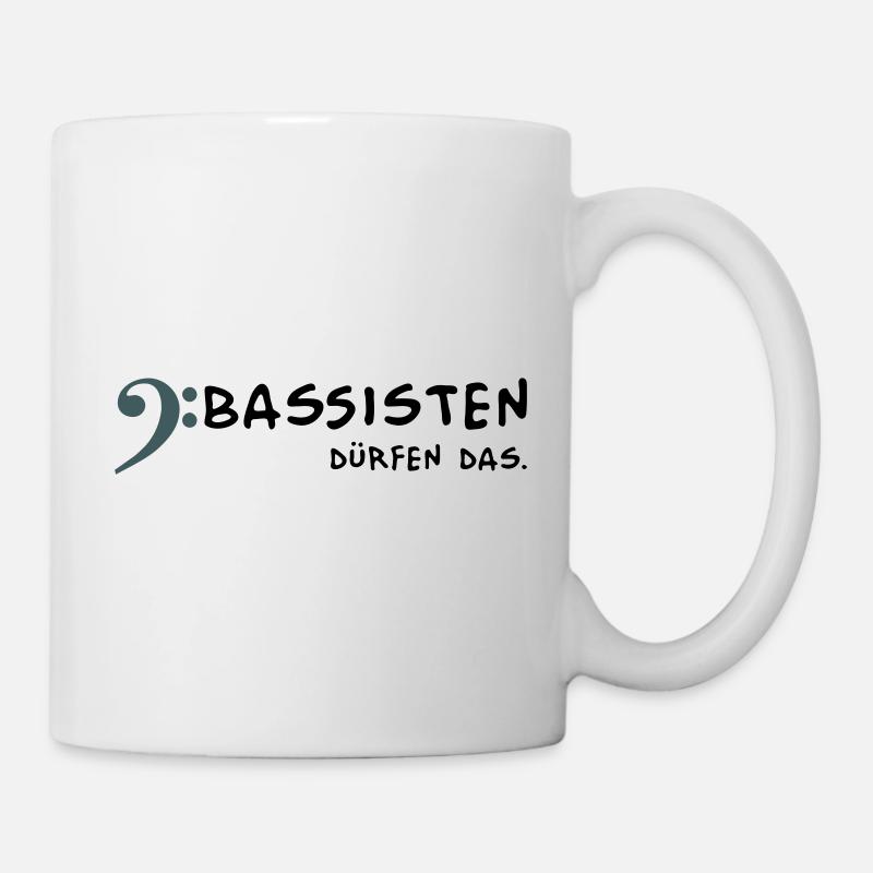 Bassists are allowed to - Mug - white