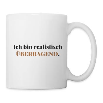 I'm realistically outstanding - Mug - white - Right