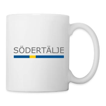 Drapeau de la Suède - Södertälje - Sverige - Schweden - Mug blanc - blanc - Droite