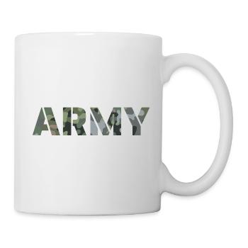 ARMY NL NFP Camouflage pattern - Mug - white - Right