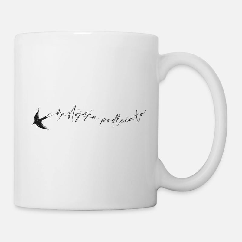 ŁASTOJČKA PODLEĆAŁA - Mug blanc - blanc