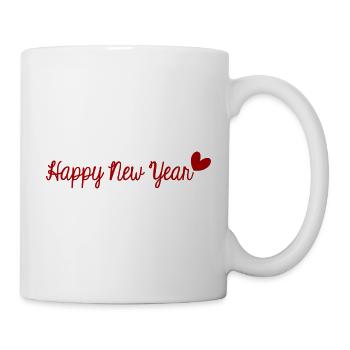 ALLES GUTE ZUM NEUEN JAHR. SILVESTER. NEUJAHR - Tasse - Weiß - Rechts